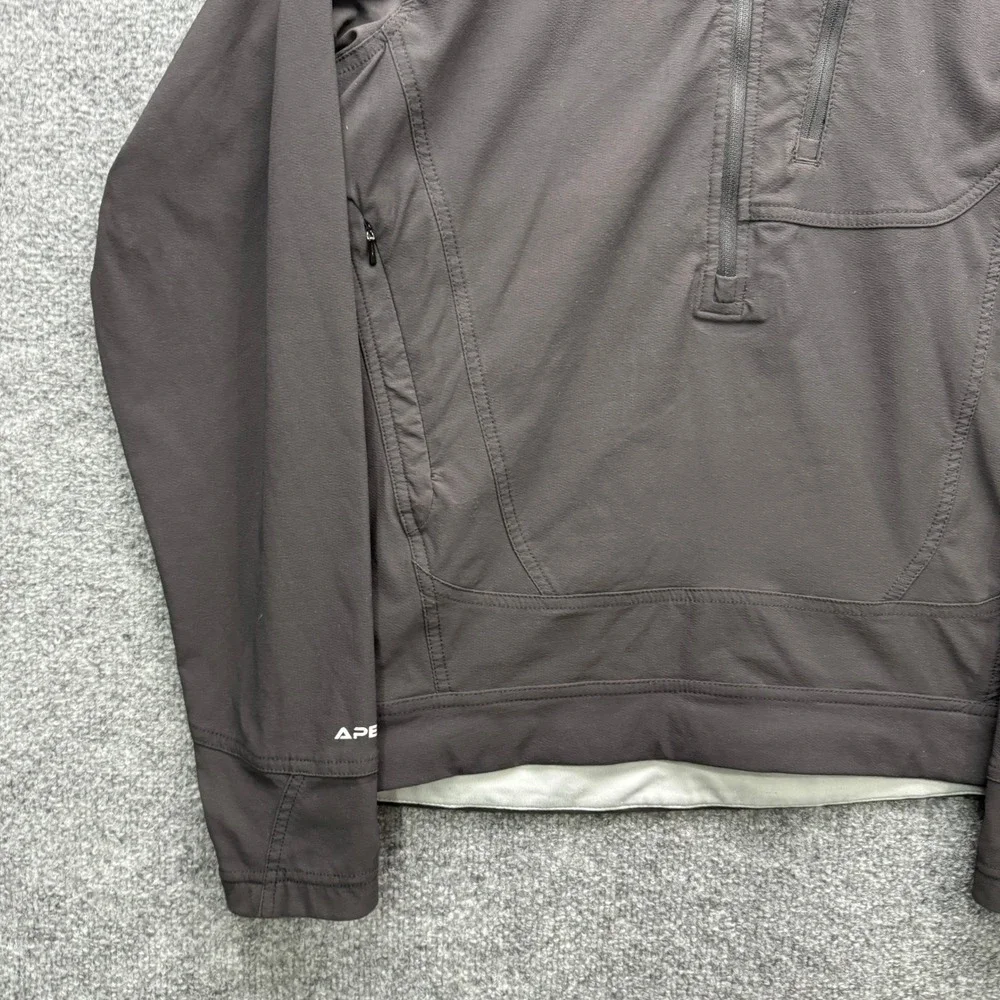 The North Face Flight Series Apex Quarter Zip Mens S Grey Long‎ Sleeve Outdoor